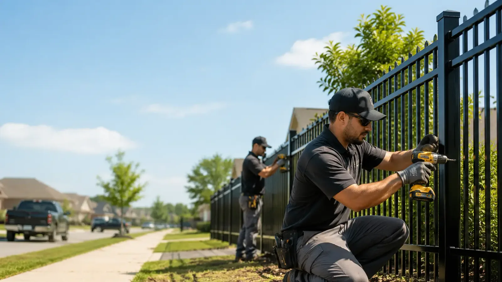 Metal Fence Installation in Bolingbrook, IL